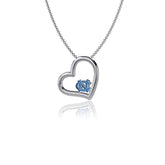 UNC Tar Heels Enamel Pendant Necklace